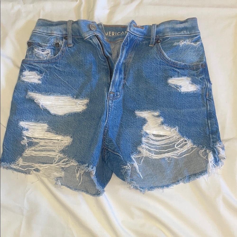 american eagle highest rise boyfriend short